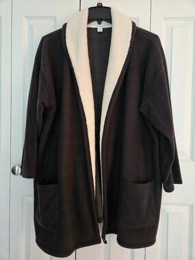 Warm fuzzy overcoat